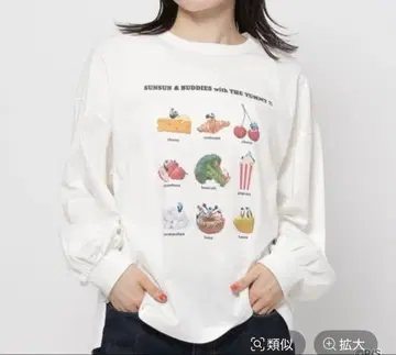 니코앤드 퍼펫 스 콜라보 롱T셔츠