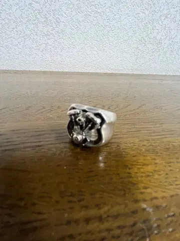 7th-Heaven Art Jewelry 쇼벨 엔진 링 20호 새상품급