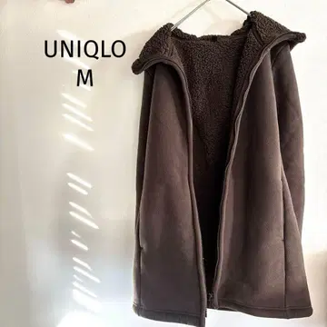 UNIQLO 보아 안감 프리 스코트 브라운 따뜻한