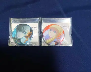 알드노아 제로 슬레인 트로이야드 아세일럼 캔뱃지 2개 세트