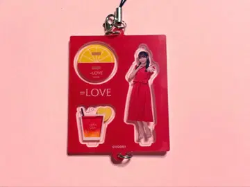 이코러브 오바 하나 미니 복권 미니 아크릴 스탠드 바다와 레몬티