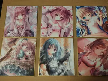 온라인 복권 D상 미니 색지 로우큐부! 6종 10매