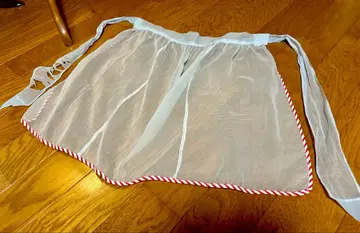 70s 80s 유럽 프랑스 앤티크 빈티지 레이스 에이프런