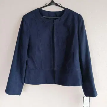 택 포함 noa-ge 노아제 노카라 자켓 M 사이즈 네이비