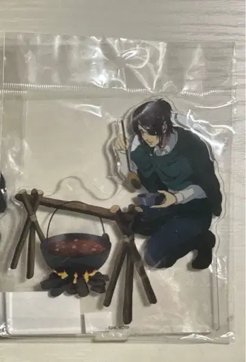 한지 진격의 거인 아크릴 스탠드 신규 일러스트