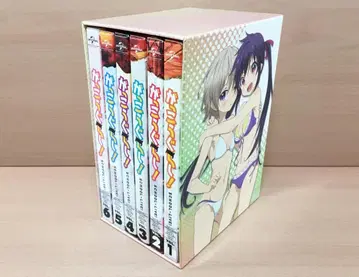 Blu-ray 학교생활! 최초 한정판 전 6권 세트 수납 BOX 포함