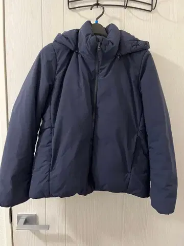 네이비 다운 자켓 유니클로 하이브리드 다운 파카