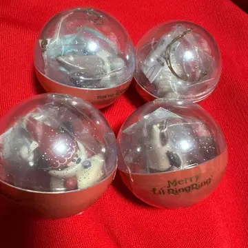 도쿄 디즈니 Merry Lil RingRing 4개 세트