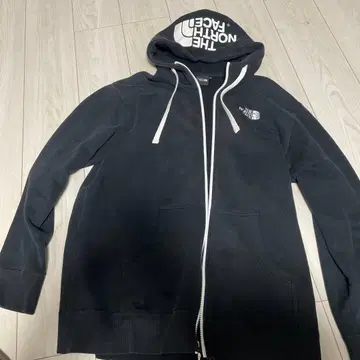 THE NORTH FACE 블랙 지퍼 후드티