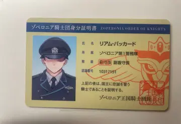 일상조 리암 간수 카드