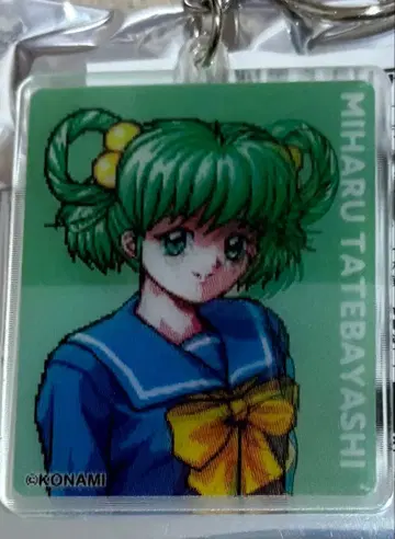 두근두근 메모리얼 타치바나 미하루 렌티큘러 아크릴 키링