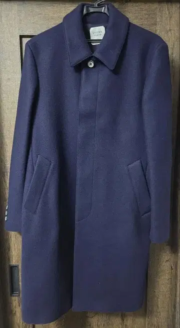 UNITED TOKYO 네이비 체스터 코트