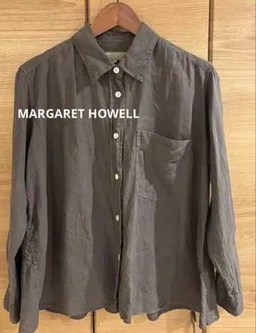 MARGARET HOWELL 린넨 긴팔 셔츠