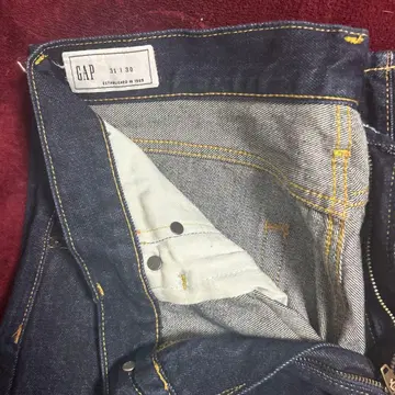 GAP 다크 데님 스트레이트 팬츠 31/30