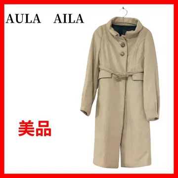 AULA AILA 아우라 아이라 롱 코트 울 코트 B996