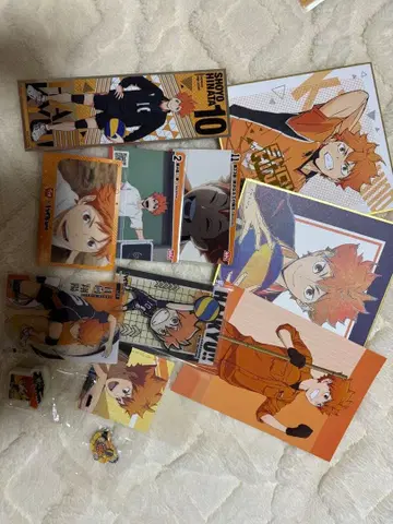 하이큐!! 히나타 쇼요 굿즈 세트