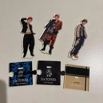 SixTONES Juri Tanaka 아크릴 스탠드 3개 세트