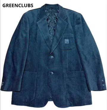 [ 새상품급 ] GREENCLUBS 코듀로이 자켓 자수