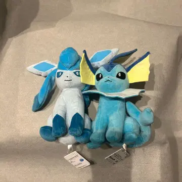 모후굿토 봉제 인형 이브이 프렌즈 샤미드 & 글레이시아 2종 세트