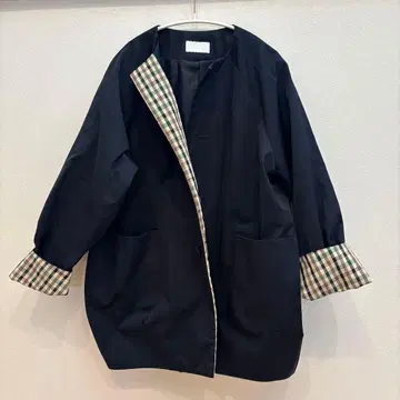 Rosy Monster 로지몬스터 네이비 롱 코트