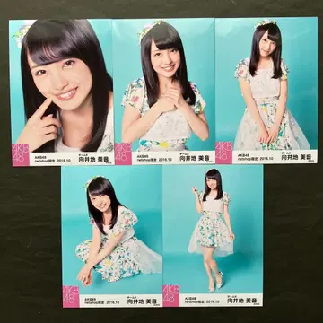 무카이치 미온 AKB48 브로마이드 5장 컴프 16