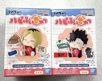 하이큐!! 하피피규어 vol.2 코즈메 켄마 쿠로오 테츠로 세트