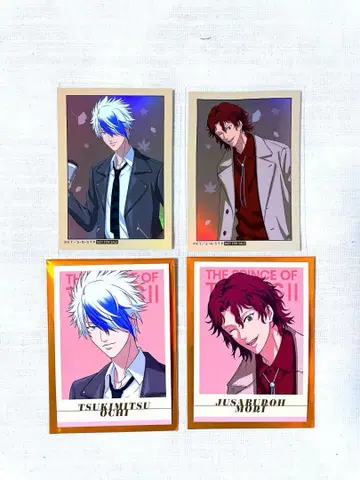 테니스의 왕자님 팝업 포토 카드 & 홀로그램 카드 모리 & 오치 세트