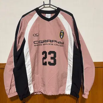 코드그래피 codegraphy 나일론 맨투맨 핑크 M 사이즈