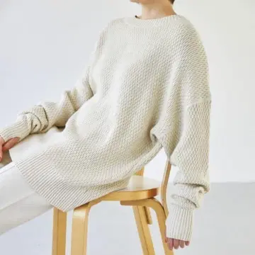 TODAYFUL Rawsilk Waffle Pullover 니트