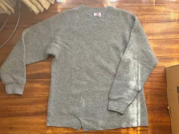 son of the cheese 스웨터 그레이 새상품급 울 니트