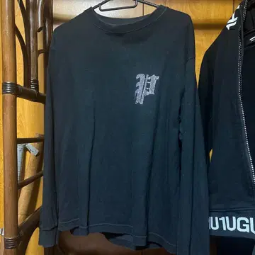 PHATRNK 블랙 긴팔 셔츠 S