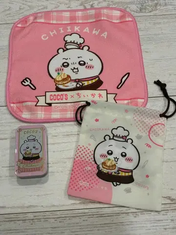 치이카와(먼작귀) COCO'S 콜라보 치이카와 3종 세트