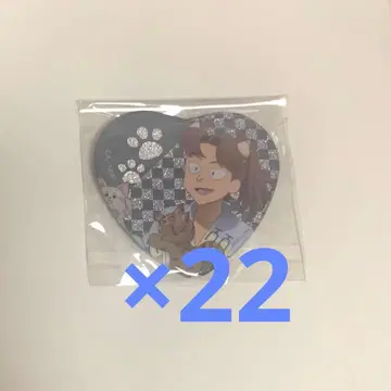 닌타마 란타로 난자 야마다 릿키치 하트 캔뱃지