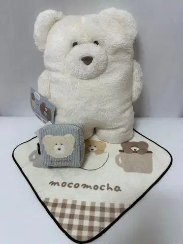 모코모카 봉제 인형 넥 필로우 세트