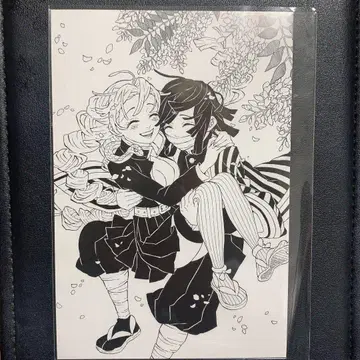 귀멸의 칼날 고토게 코토하루 원화전 엽서 오바미츠 이쿠로 칸로지