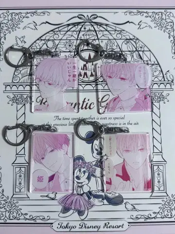 핑크와 하바네로 팝업 이벤트 아크릴 키링 세트