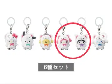 푹신푹신 스노우 표식 액세서리 마이멜로디 쿠로미