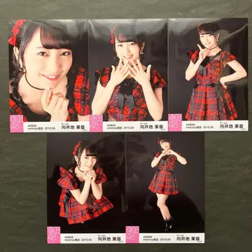 무카이치 미온 AKB48 브로마이드 5장 컴프 18