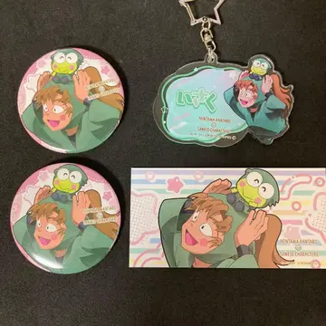 닌타마 란타로 아모카페 AMOCAFE 젠포지 잇사쿠 캔뱃지 아크릴 키링