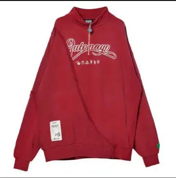 ZUTOMAYO MART 하프 지퍼 맨투맨