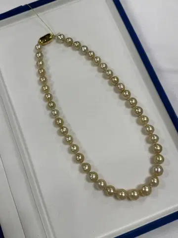 남양 골든 펄 바로크 목걸이 9 11mm