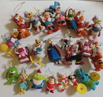 디즈니 오너먼트 크리스마스 피규어 장식 세트