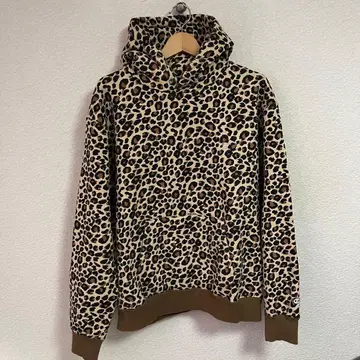 챔피온 Champion 레오파드 후드티 XL