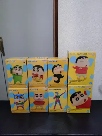 짱구는 못말려 피규어 8점 세트