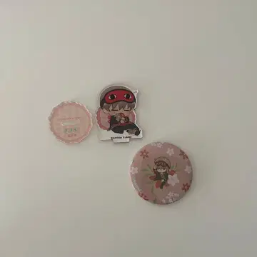 오키타 소고 미니 아크릴 스탠드 캔뱃지 세트