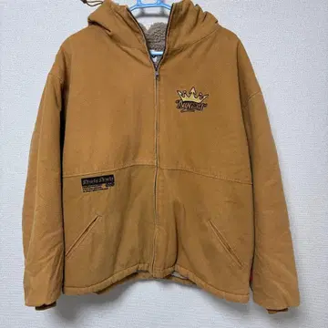 9090 King Logo Hooded Work Jacket