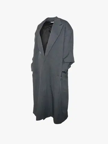 theredthread S maxi tailored coat gray