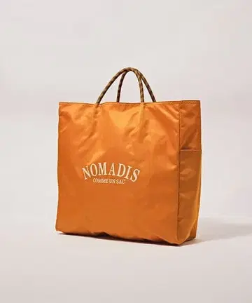 NOMADIS 토트백 SAC2 브라운 카멜 x 오렌지