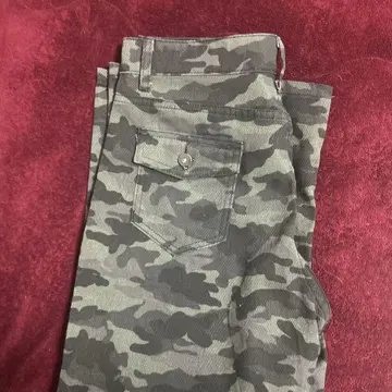 카모 패턴 워크 팬츠 그레이
