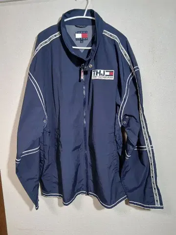 TOMMY JEANS 네이비 집업 자켓